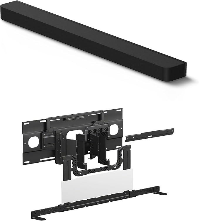 Sony BRAVIA Theater Bar Sound Bar, TV Wall Mount Bracket and Soundbar Bracket by Sony