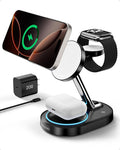 Charging Station for iPhone 16/16 Pro/16 Pro Max, Wireless Charger for MagSafe by Nubeno