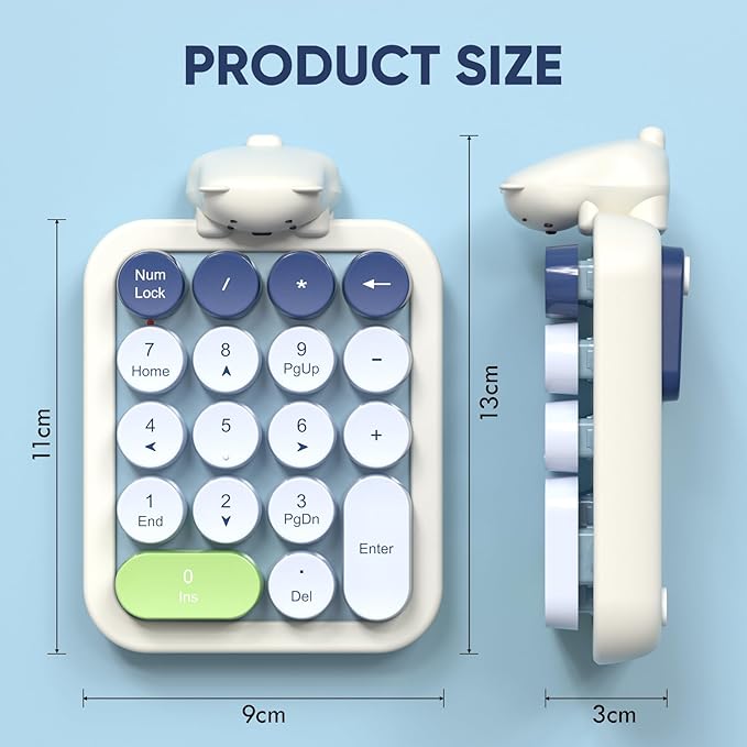 MOFII Wireless Number Pad with Bear - Image 7
