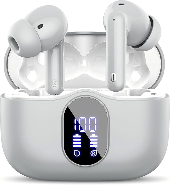 Btootos Wireless Earbuds Bluetooth 5.3 Headphones Bass Stereo Ear Buds by Btootos