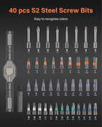 42 in 1 Magnetic Screwdriver, Screwdriver Set, Ring Doorbell, Furniture and DIY - Image 2