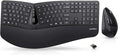 Perixx Periduo-605, Wireless Ergonomic Split Keyboard and Vertical Mouse Combo by PerixxComputerGmbH