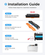 202A Toner Cartridge Set 4-Pack High Yield Replacement - Image 4