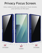 Miimall for Z Fold 7 Case with Privacy Screen Protector, Built-in Adjustable - Image 2