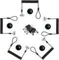 Security Retractable Cable Lock Portable Keyed Laptop Lock 5 Keys 8Ft by LORADAR