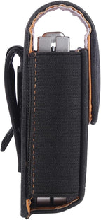 Universal Phone Holster Phone Pouch Case Belt Clip Belt Loops Card Slot Faux - Image 5