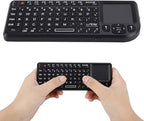 2.4GHz Touchpad Keyboard, A8 Mini Rechargeable Ultra-Thin Mini USB Backlit by Serounder