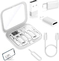 USB-C to USB Adapter, USB C to Lighting Cable Box Contains Makeup Mirror/USB C by YANZIE
