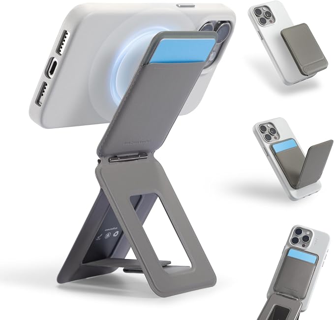 MOFT Phone Tripod Wallet, 3 in 1 Phone Stand MagSafe, NFC-Supported Magnetic by MOFT