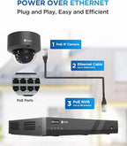 4COVR Commercial Security Camera System 4K PoE, 16 Channel NVR 4TB HDD - Image 3