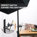 ULANZI Super Clamp Double Camera Clamp, R096 Crab Plier Clip Bracket Mount - Image 6