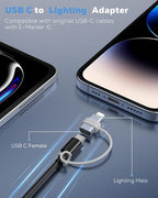 MoKo USB C to Lightning Adapter, Not - Image 2