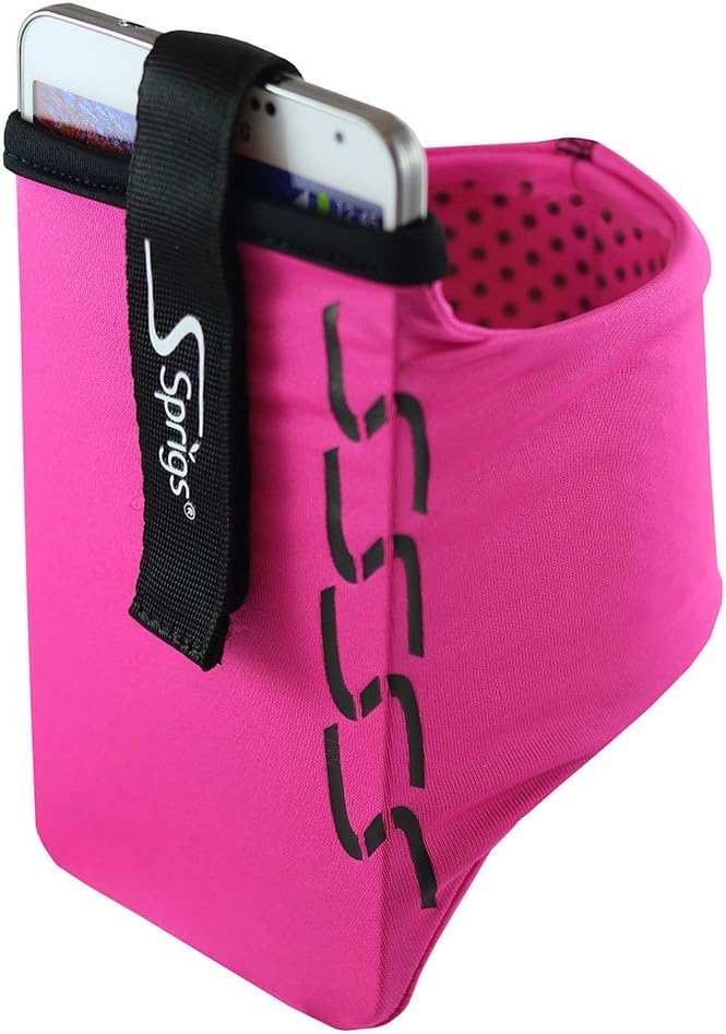 Sprigs Phone Armband Sleeve for iPhone 14, X Galaxy Z, S20 Google Pixel 7 - Image 2