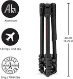 Manfrotto Befree Advanced AS, Camera Tripod, Lever Lock, Compatible - Image 2