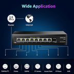 9 Port 2.5Gb Unmanaged Ethernet Switch - Image 7