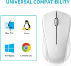 Rapoo N1600 3-Button Quiet Wired Mouse, 1000DPI Optical Mouse, Quiet Button - Image 6