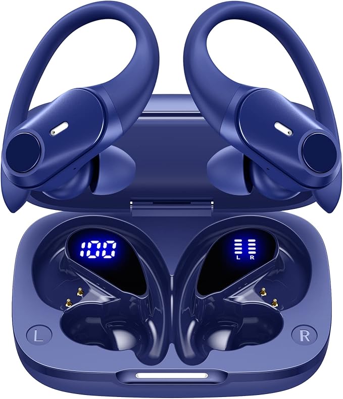 GOLREX Active Noise Cancelling Ear Buds Wireless Earbuds Bluetooth Headphones by GOLREXWIRELESSEARBUDS