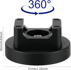 Yookeer Magnetic Zip Tie Mount Base Black Magnetic Cable Clips Wire Holder - Image 2
