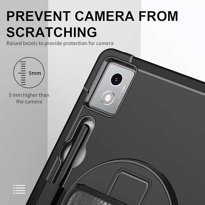 ZenRich Rugged Case for Lenovo Idea Tab Pro 12.7inch, Heavy Duty Shockproof - Image 7