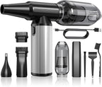 BOBYE Electric Compressed Air Duster & Keyboard Cleaner, 2-in-1 Blower & Vacuum by Unknown