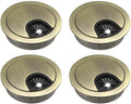 uxcell Cable Hole Cover, 2Inch/50mm Zinc Alloy Desk Wire Cord Cable Grommets by uxcell