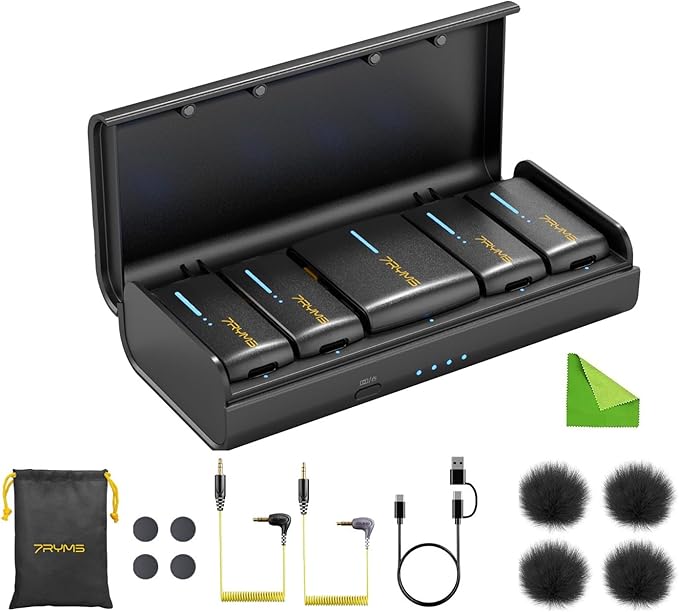 7RYMS iRay DW40 Wireless Lavalier Microphone by 7RYMS