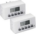 BN-LINK Digital Timer Outlet Indoor, 24 Hour Light Timer Easy Programmable by BN-LINK
