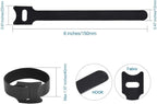 60PCS Fastening Cable Ties Reusable, Premium 6-Inch Adjustable Cord Ties - Image 3