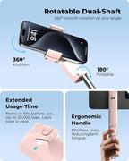 Viozon Portable Selfie Stick, Lightweight Extendable Stainless Steel Tube - Image 4