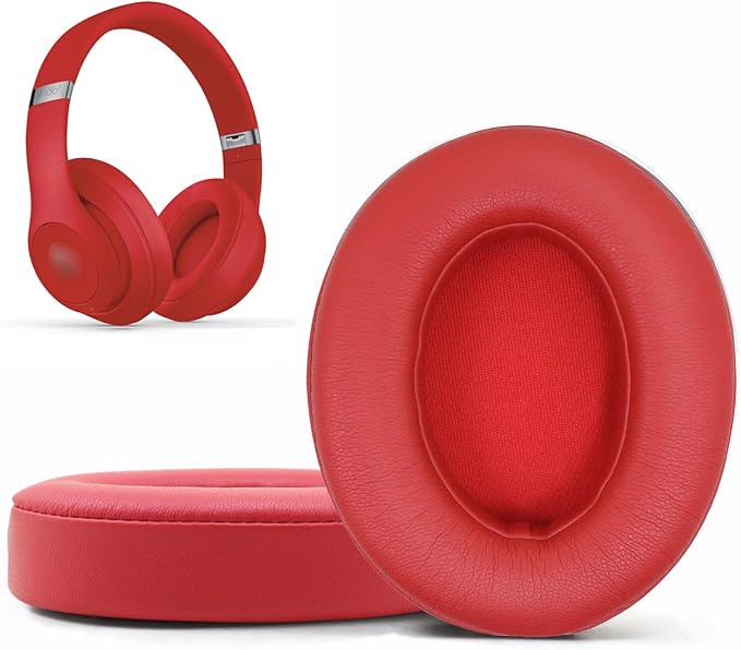 Replacement Ear Pads Cushions for Beats Studio 2 & Studio 3 Wired & Wireless by UOWGA