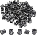 5/16" Black Snap-in Knockout Insulating Bushing Grommets, Plastic Cable Hole by EASYEAH