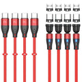 Magnetic Charging Cable 7Pin PD 60W USB C to USB Type C/Micro USB Fast Charging by Losuesme