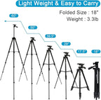 Endurax 60" Phone Tripod for Canon Camera Stand - Image 3