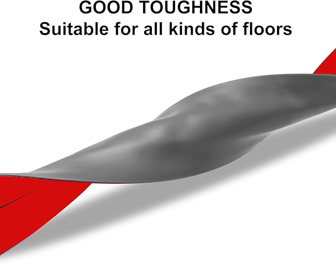 10Ft Floor Cord Cover Gray Silicone Cable Protector Easy to Install Wire - Image 4