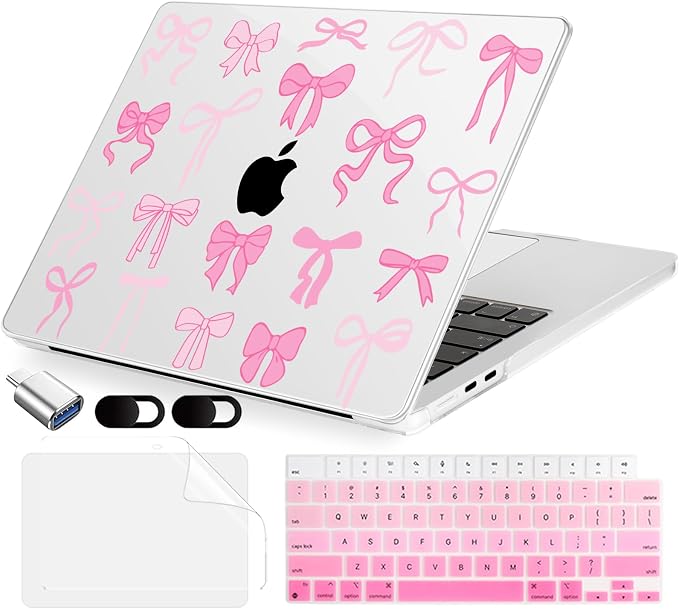Compatible with MacBook Air 13.6 inch Case, M4 A3240/M3 A3113/M2 A2681 by MecBevia