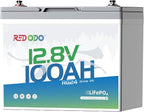Redodo 12V 100Ah LiFePO4 Battery, Group 24 Rechargeable Lithium Deep Cycle RV by PrimeDayRedodoSaveup55
