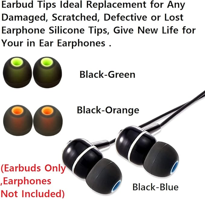 Earbud Silicone Ear Tips Replacement Earbuds Gels - Image 5