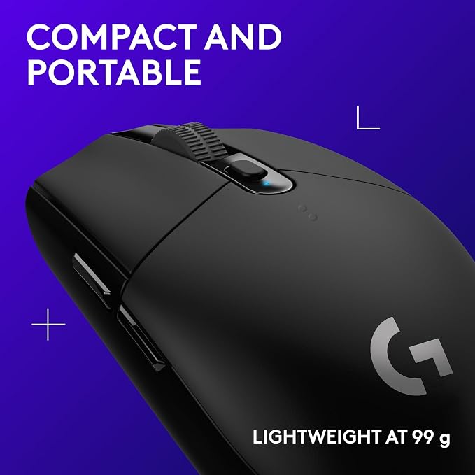Logitech G305 LIGHTSPEED Wireless Gaming Mouse, Hero 12K Sensor, 000 DPI - Image 7