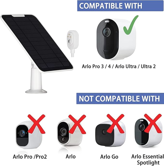 Upgrade 5W Solar Panel Charging Compatible - Image 3