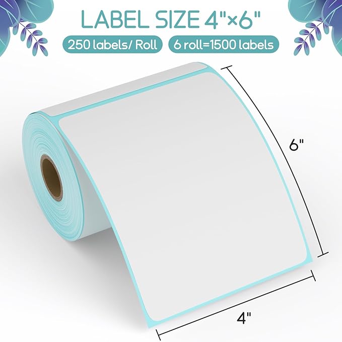 FungLam 4'6' Thermal Shipping Labels - Image 2