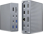 ACASIS USB C Docking Station Dual Monitor, 16-in-1 Laptpop Docking Station by ACASIS