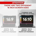 Magnetic Laptop Privacy Screen 16 Inch 16:10 - Image 3