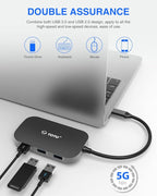 USB C Hub, 9-in-1 Type C Hub - Image 6