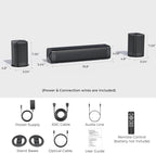 Center Channel Speakers Sound Bar, 110W Sound Bar - Image 8