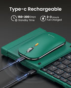 ProtoArc Foldable Keyboard and Mouse, XKM01 True Full-Size Folding Wireless - Image 6