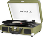 Victrola Journey Bluetooth Portable Suitcase Record Player – by Victrola