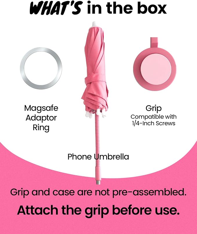 3 in 1 Magnetic Umbrella Sunshade Collapsible Expandable Phone Grip & Stand - Image 7