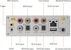 Arylic Up2stream S50 Pro+, Receiver Audio WiFi e Bluetooth, Preamplifier aptX - Image 3