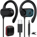 USB Type C Headphone Open Ear Adjustable Over Ear Hook Headset School Kid by TOPAUX