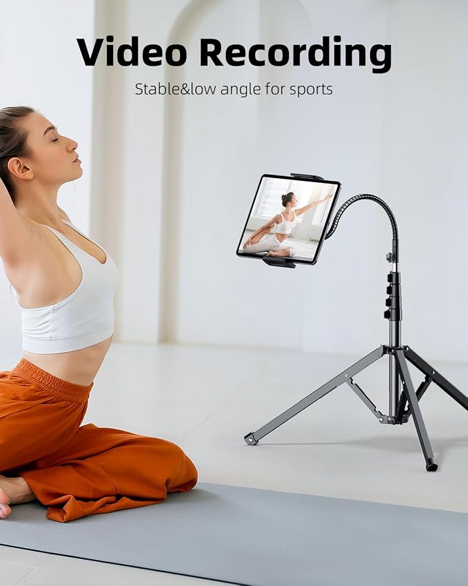 Weilisi Heavy Duty Tablet Tripod Stand 82” Tall, Floor Stand - Image 7